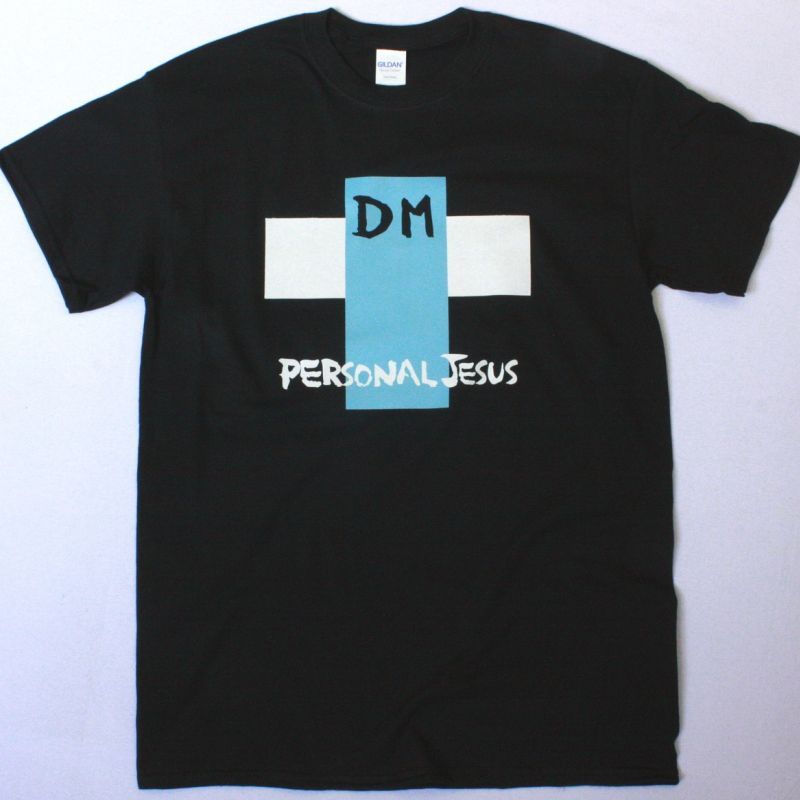 DEPECHE MODE PERSONAL JESUS NEW BLACK T-SHIRT