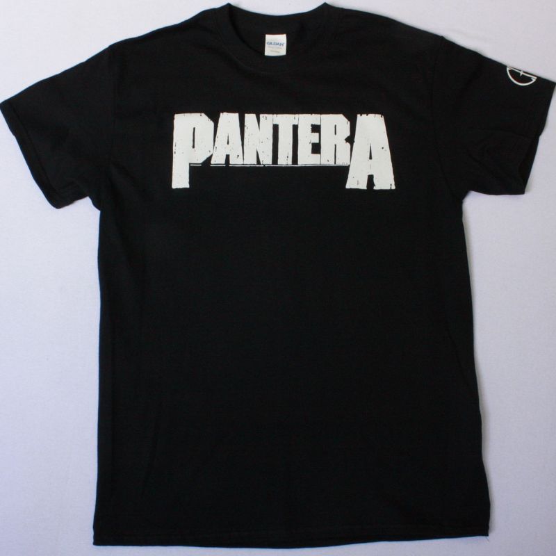 PANTERA LOGO CFH NEW BLACK T-SHIRT