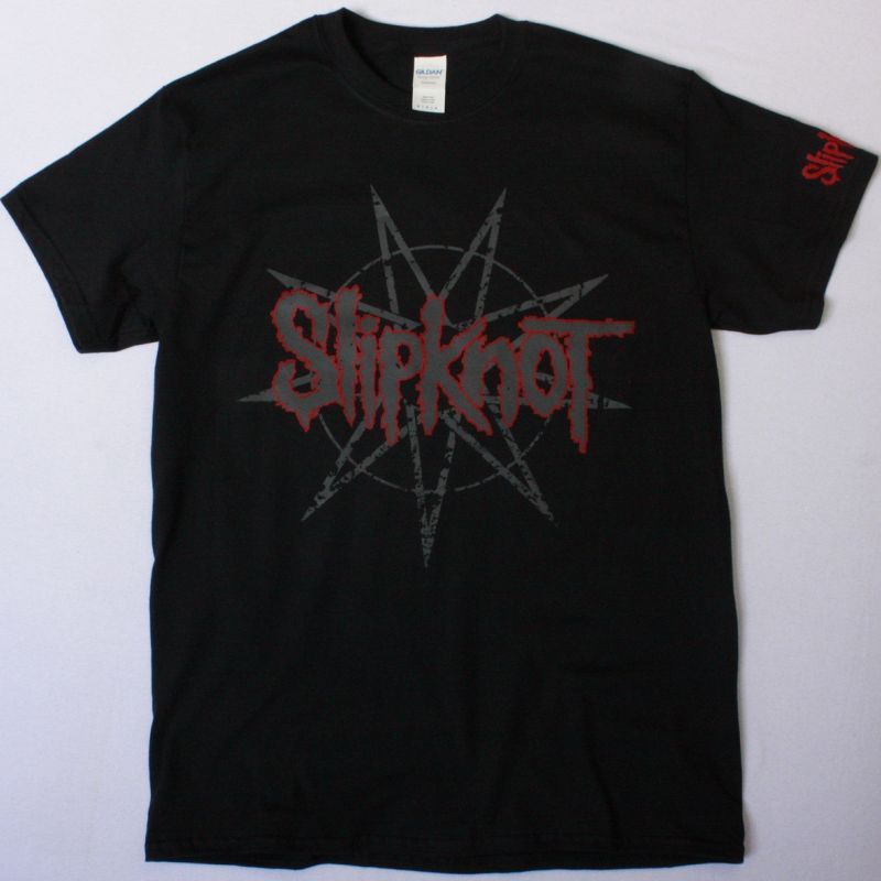 SLIPKNOT LOGO NEW BLACK T-SHIRT