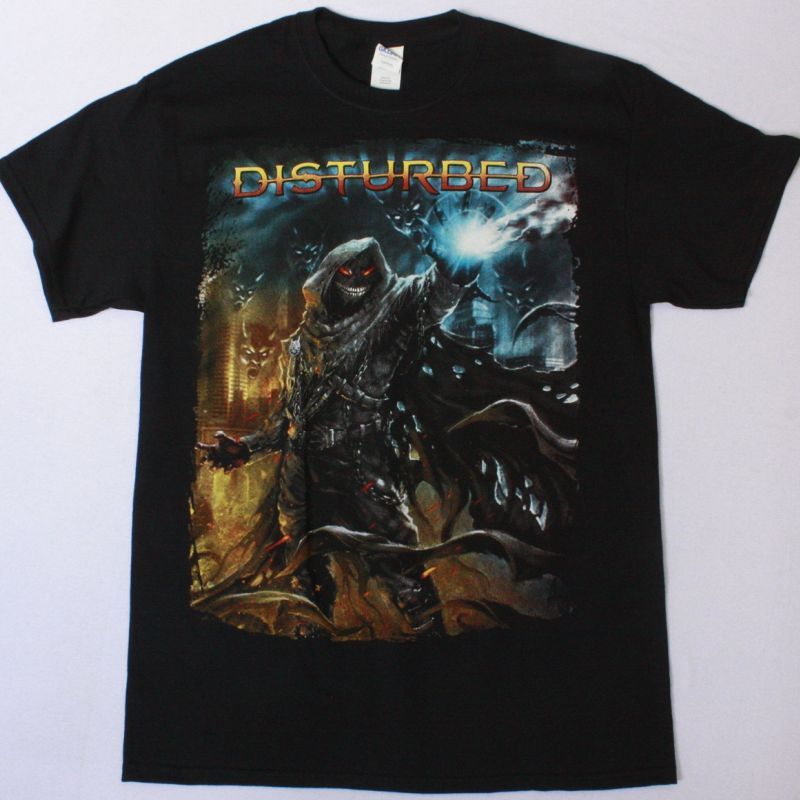 DISTURBED DARK MESSIAH NEW BLACK T-SHIRT