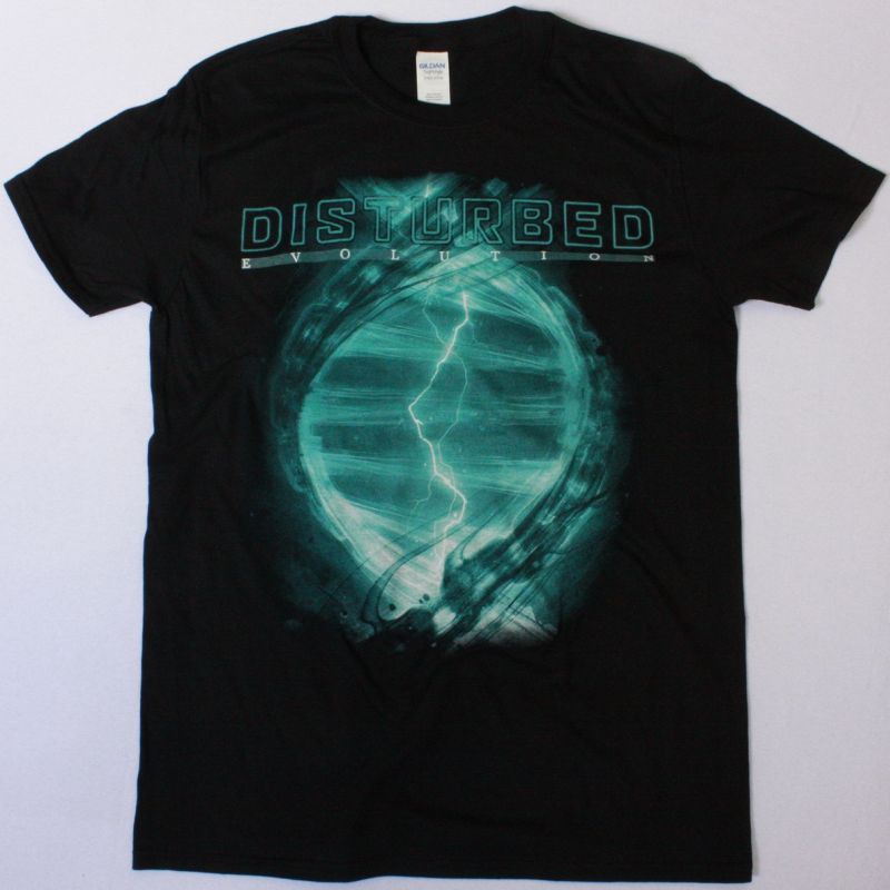 DISTURBED EVOLUTION NEW BLACK T-SHIRT