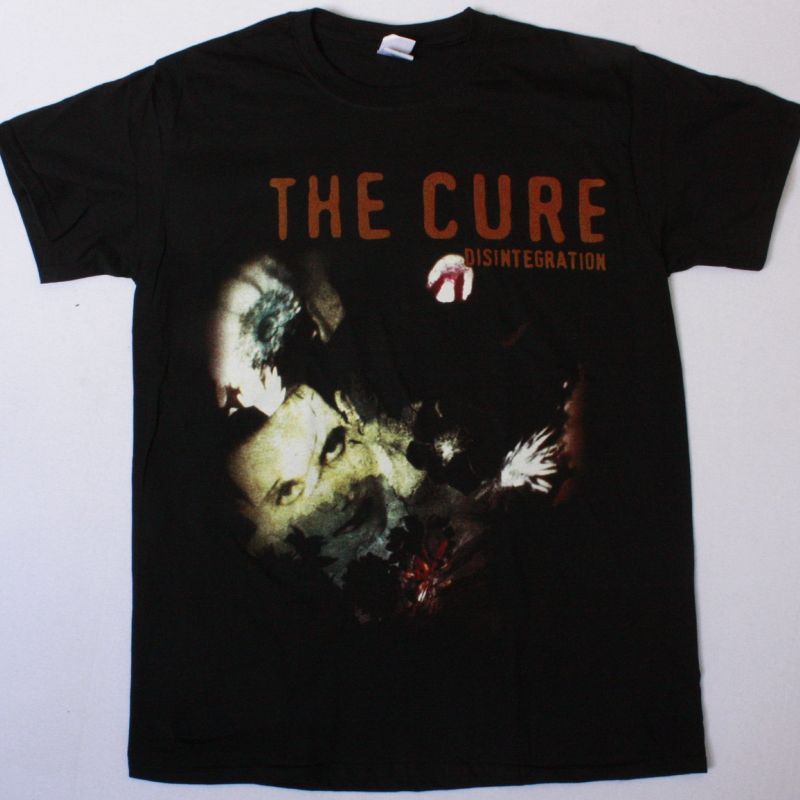 THE CURE DISINTEGRATION NEW BLACK T-SHIRT
