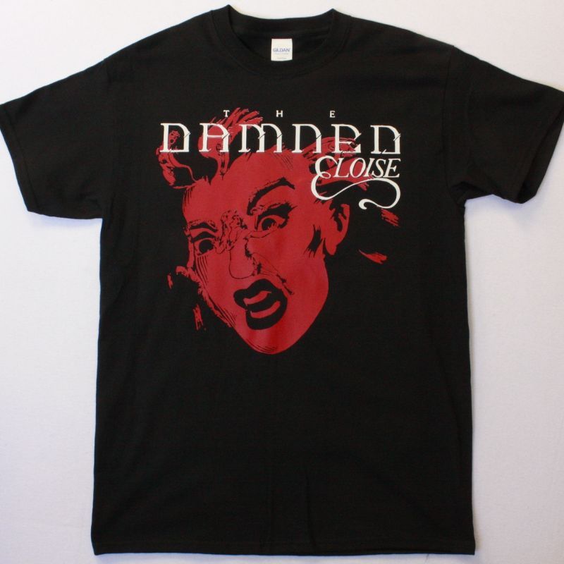 THE DAMNED ELOISE NEW BLACK T SHIRT