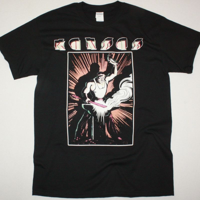 KANSAS POWER BLACK T-SHIRT