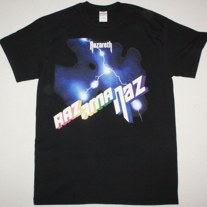 NAZARETH RAZAMANAZ 1973 NEW BLACK T-SHIRT