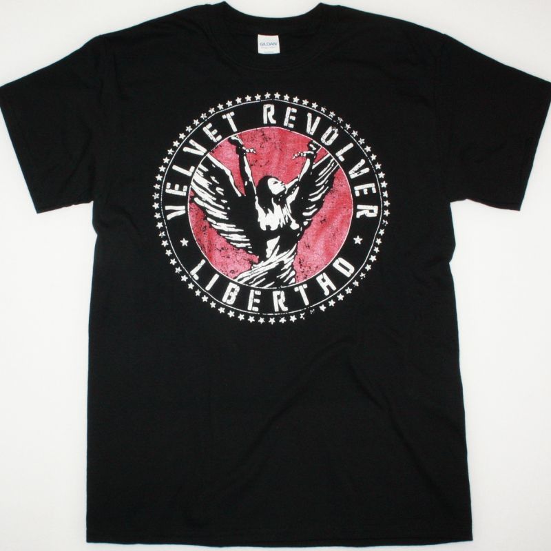 VELVET REVOLVER LIBERTAD NEW BLACK T SHIRT