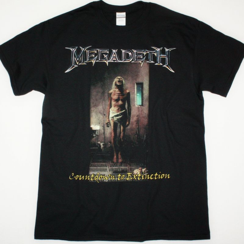 MEGADETH COUNTDOWN TO EXTINCTION NEW BLACK T-SHIRT