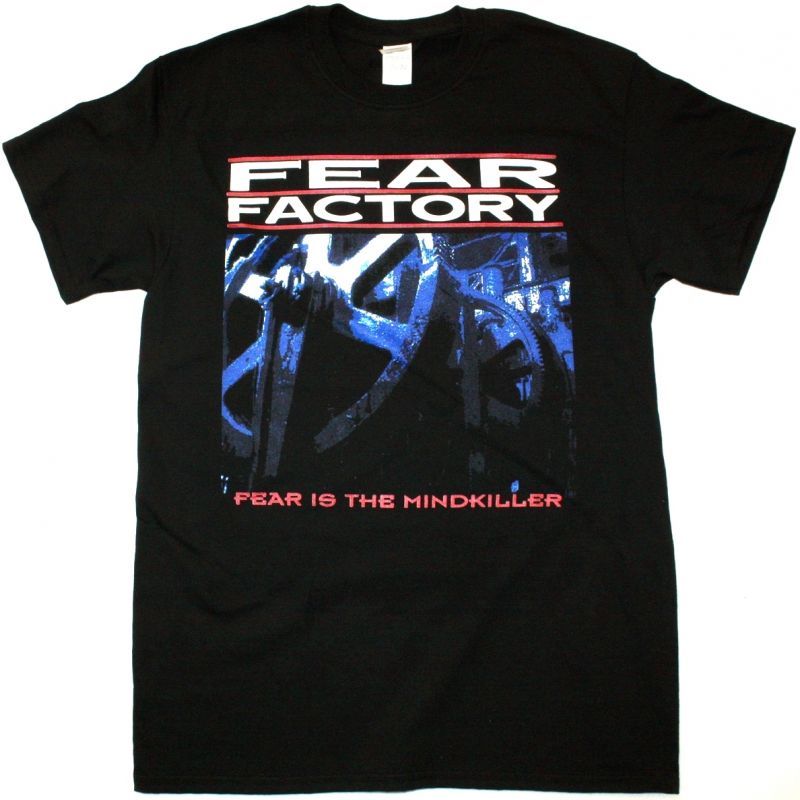 FEAR FACTORY FEAR IS THE MIND KILLER NEW BLACK T-SHIRT