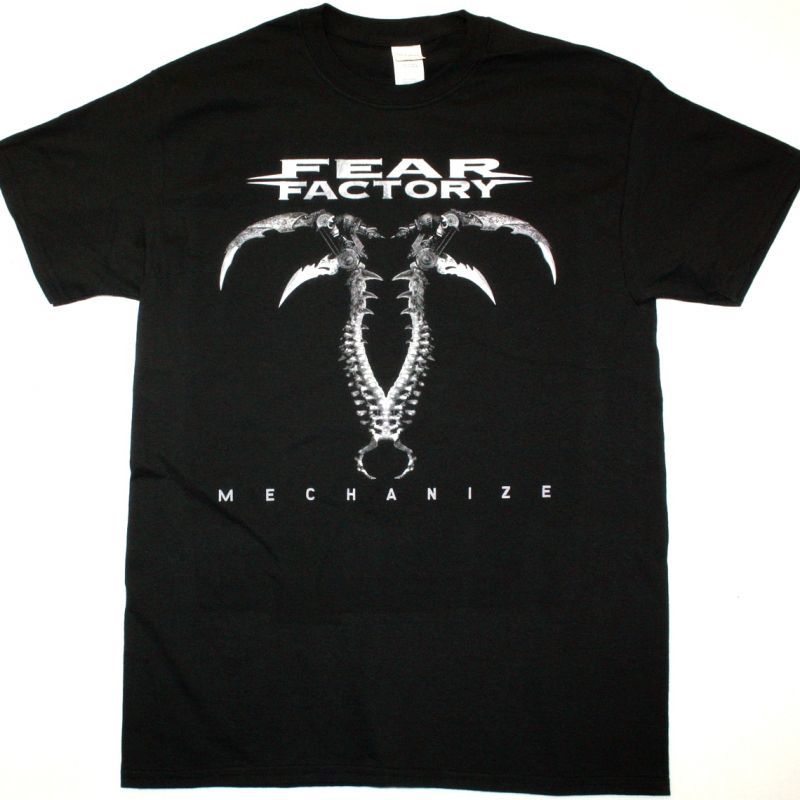FEAR FACTORY MECHANIZE NEW BLACK T-SHIRT