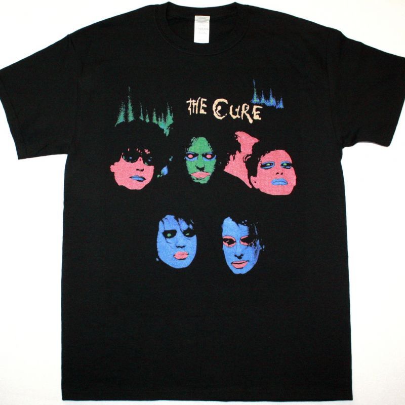 THE CURE IN BETWEEN DAYS NEW BLACK T-SHIRT