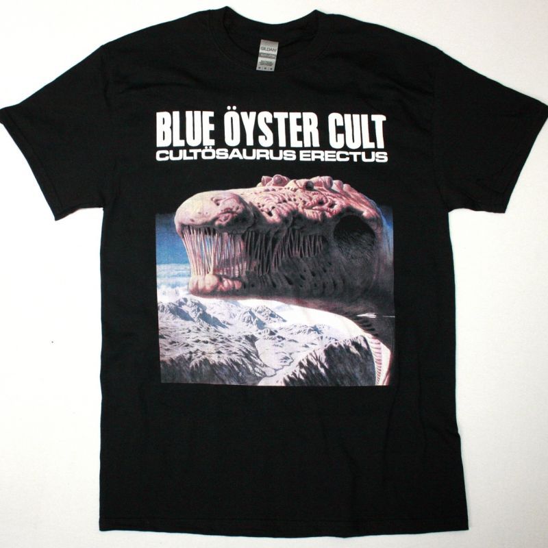 BLUE ÖYSTER CULT CULTOSAURUS ERECTUS NEW BLACK T SHIRT