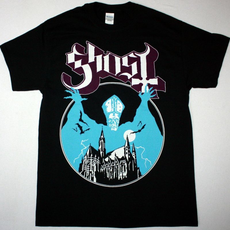 GHOST OPUS EPONYMOUS NEW BLACK T-SHIRT