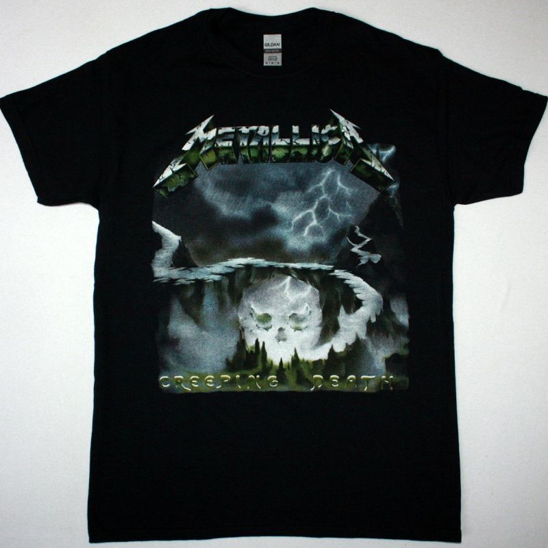 METALLICA CREEPING DEATH NEW BLACK T-SHIRT