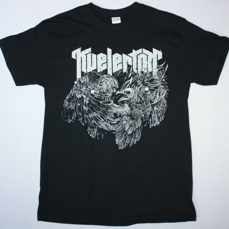 KVELERTAK OWL FIGHT NEW BLACK T-SHIRT