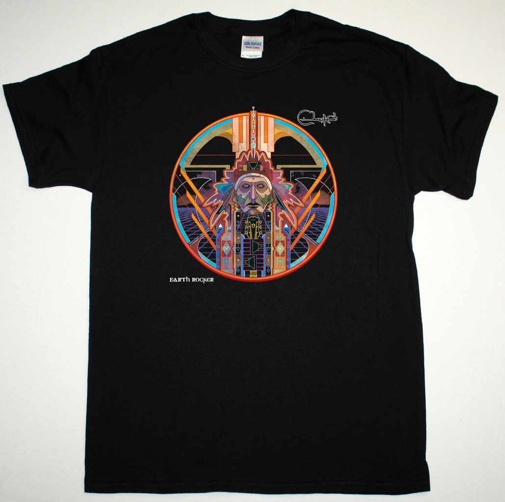 CLUTCH EARTH ROCKER NEW BLACK T-SHIRT
