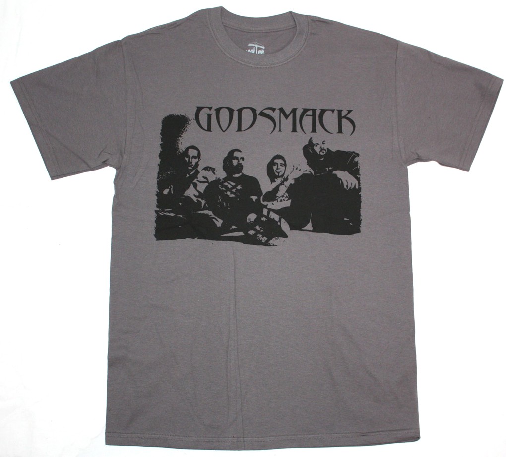 GODSMACK BAND  NEW GREY T-SHIRT