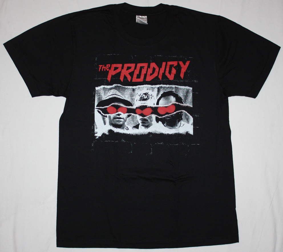 THE PRODIGY INVADERS MUST DIE NEW BLACK T-SHIRT