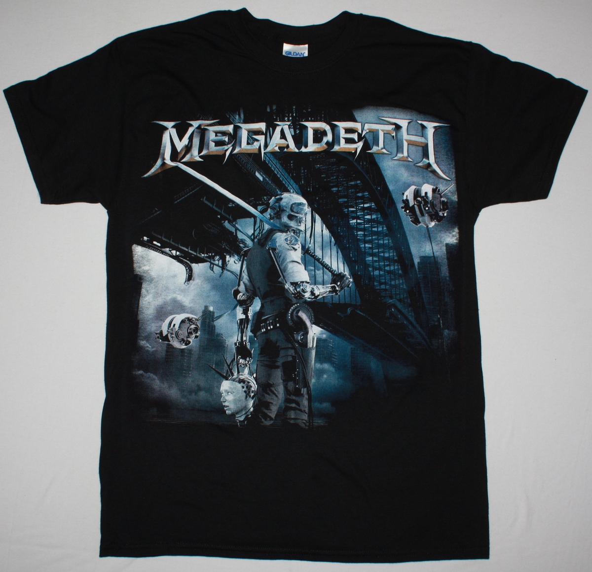 MEGADETH DYSTOPIA 2016 NEW BLACK T-SHIRT