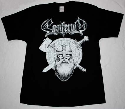 ENSIFERUM VIKING NEW BLACK T-SHIRT