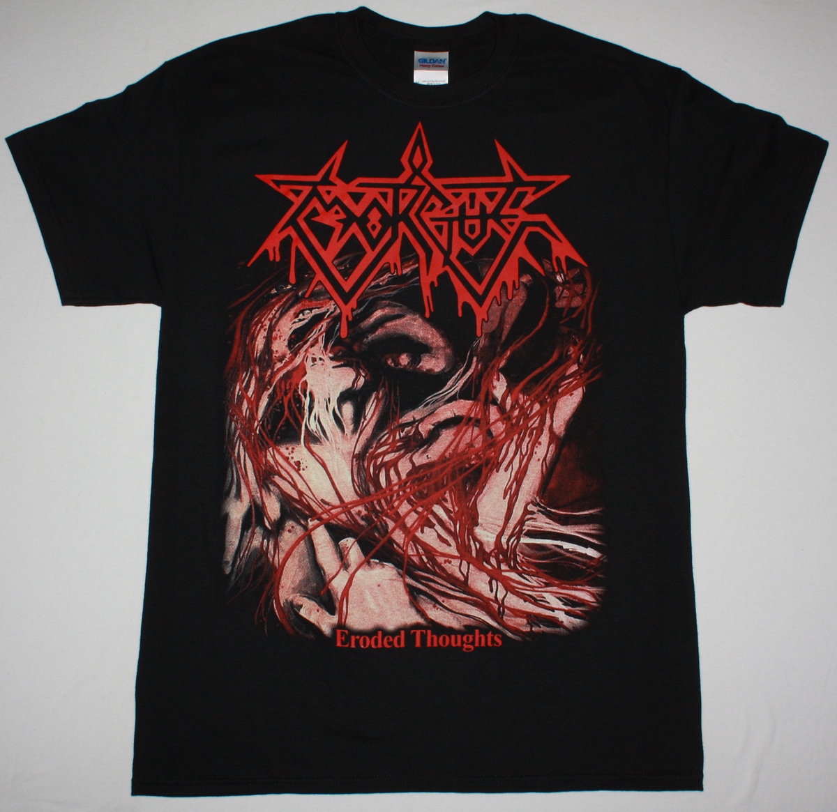 MORGUE ERODED THOUGHTS NEW BLACK T-SHIRT