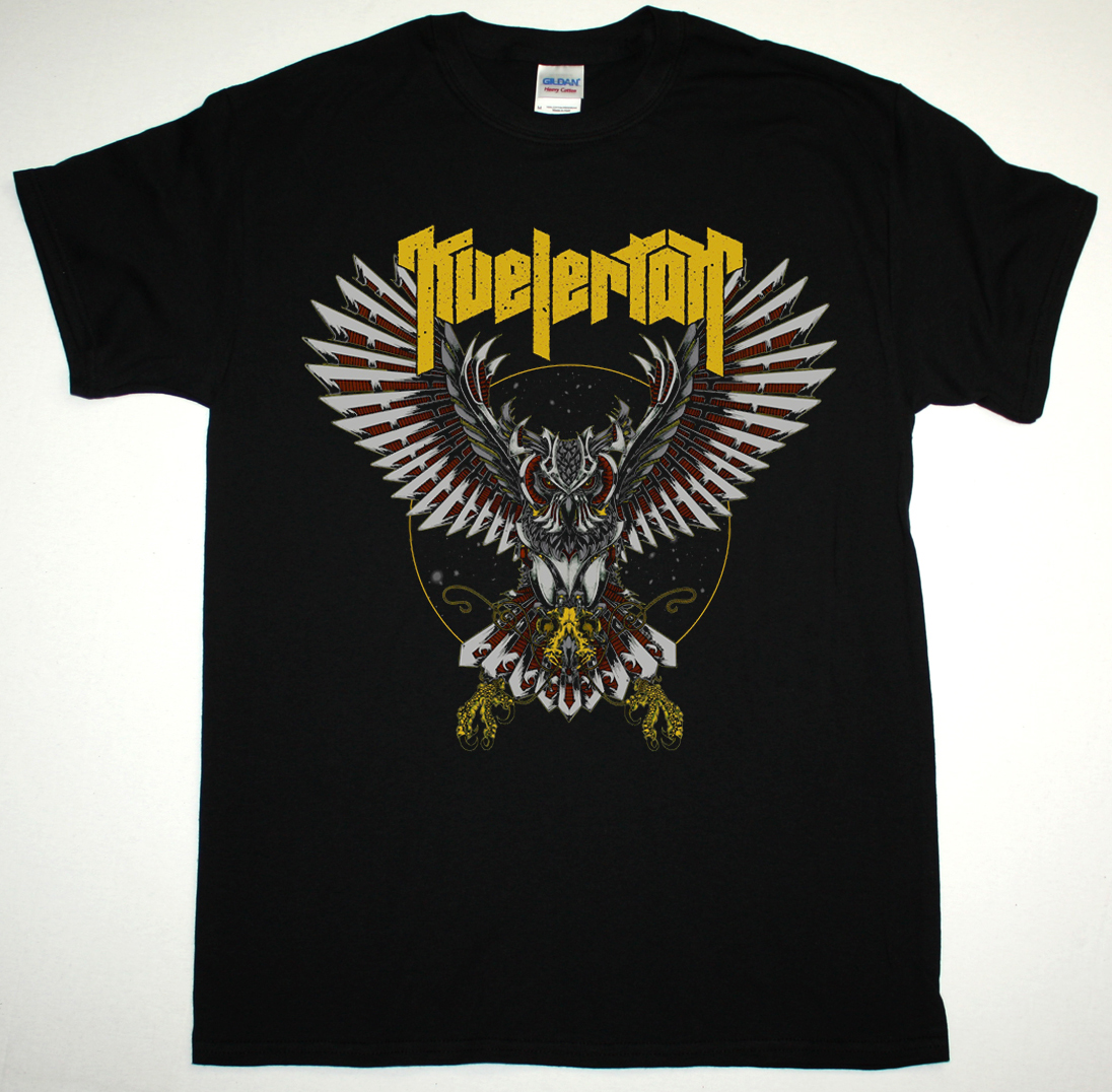 KVELERTAK ROBOT OWL NEW BLACK T-SHIRT