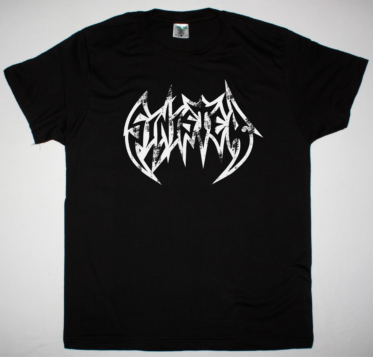 SINISTER LOGO NEW BLACK T-SHIRT