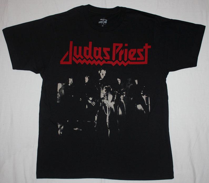 JUDAS PRIEST LIVING AFTER MIDNIGHT'80 NEW BLACK T-SHIRT