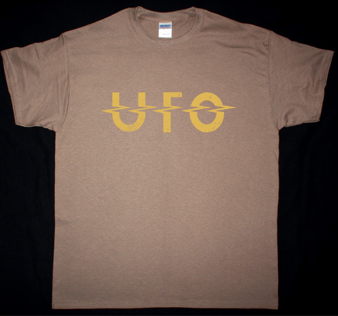 UFO LOGOSHIRT NEW BROWN T-SHIRT