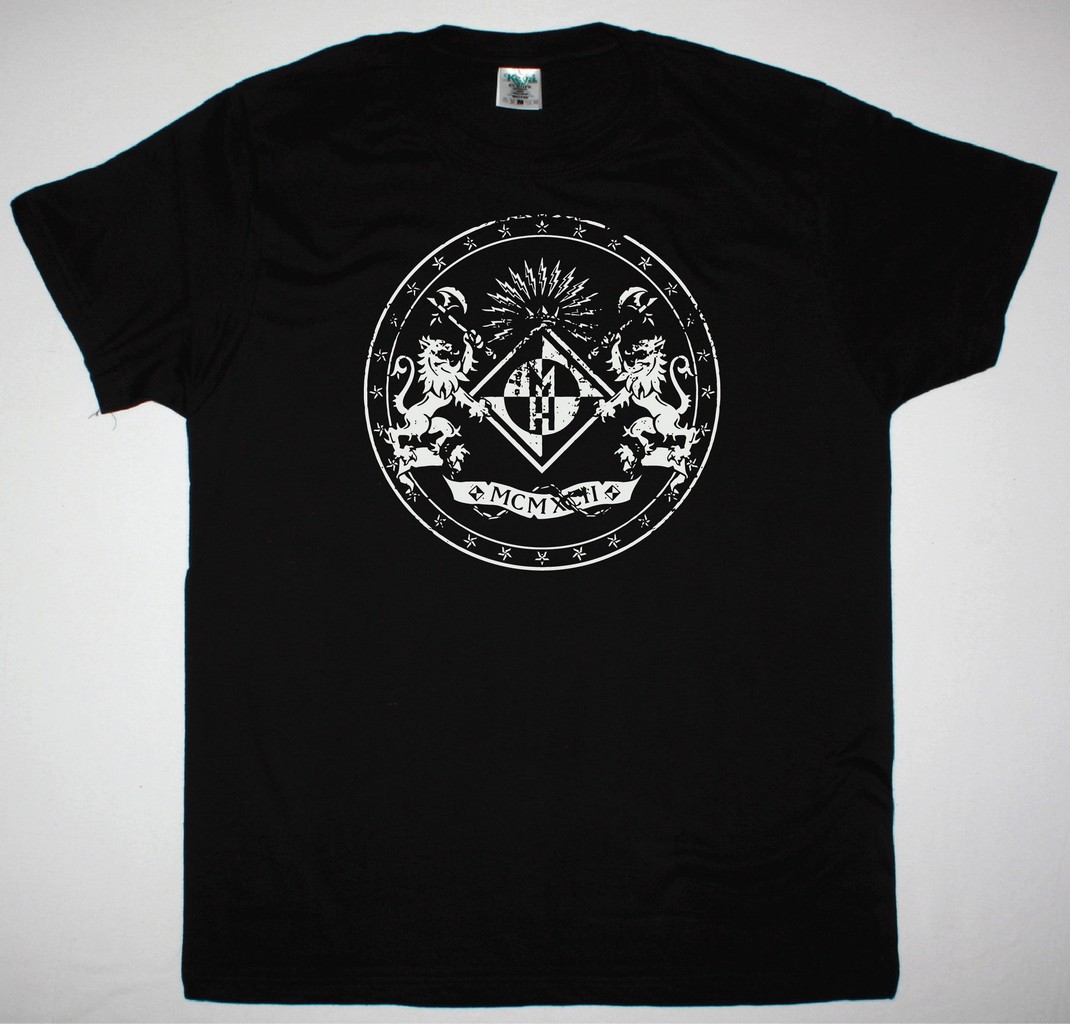 MACHINE HEAD LOGO NEW BLACK T-SHIRT