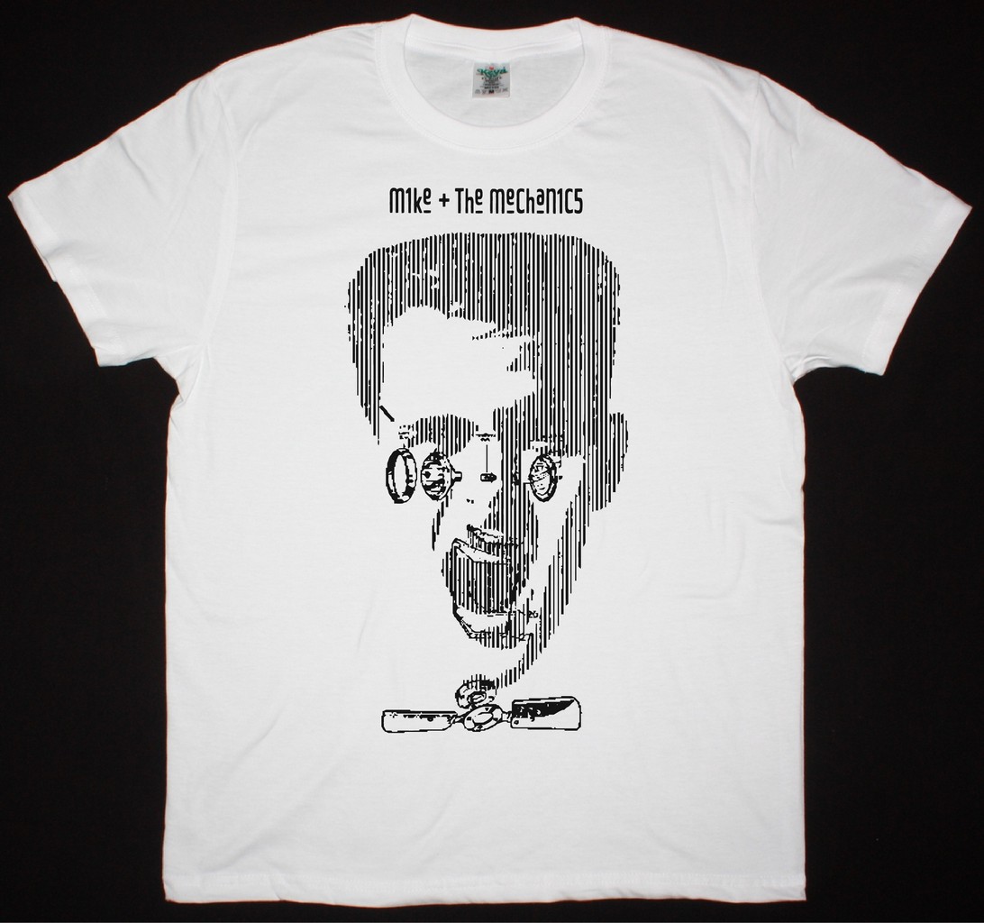 MIKE AND THE MECHANICS SILENT RUNNING NEW WHITE T-SHIRT
