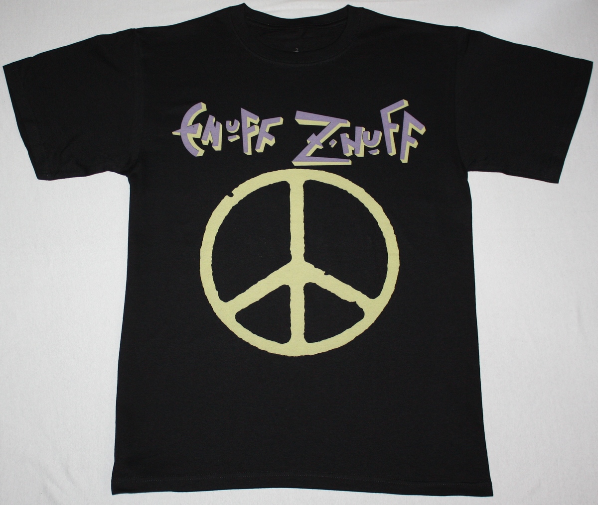 ENUFF Z'NUFF ENUFF Z'NUFF'89 NEW BLACK T-SHIRT