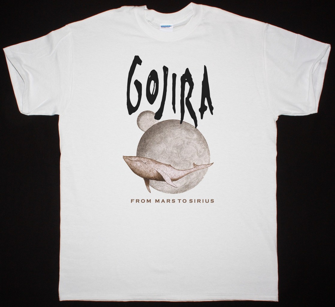 GOJIRA FROM MARS TO SIRIUS NEW WHITE T SHIRT