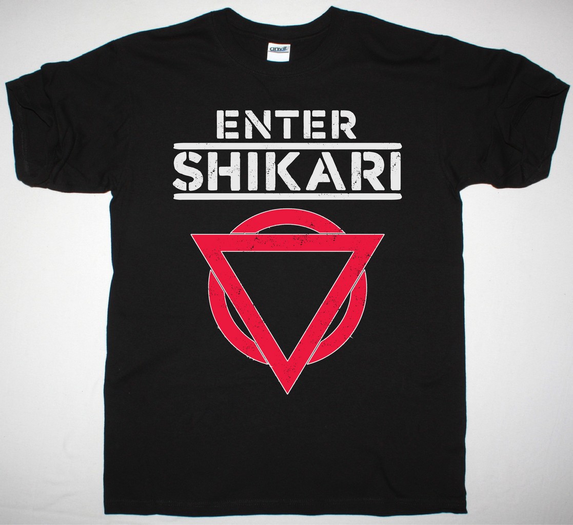 ENTER SHIKARI LOGO NEW BLACK T SHIRT
