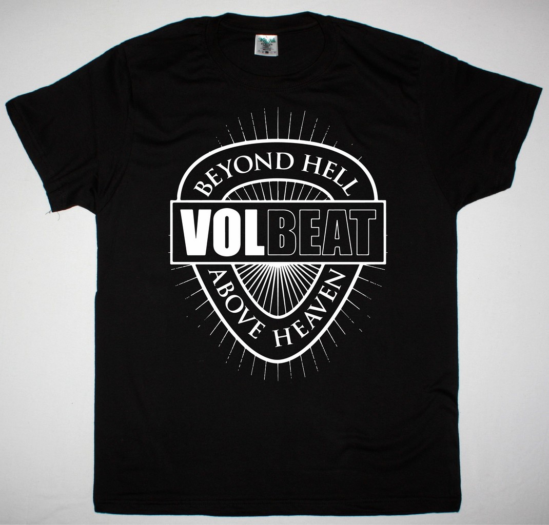 VOLBEAT BEYOND HELL ABOVE HEAVEN NEW BLACK T-SHIRT