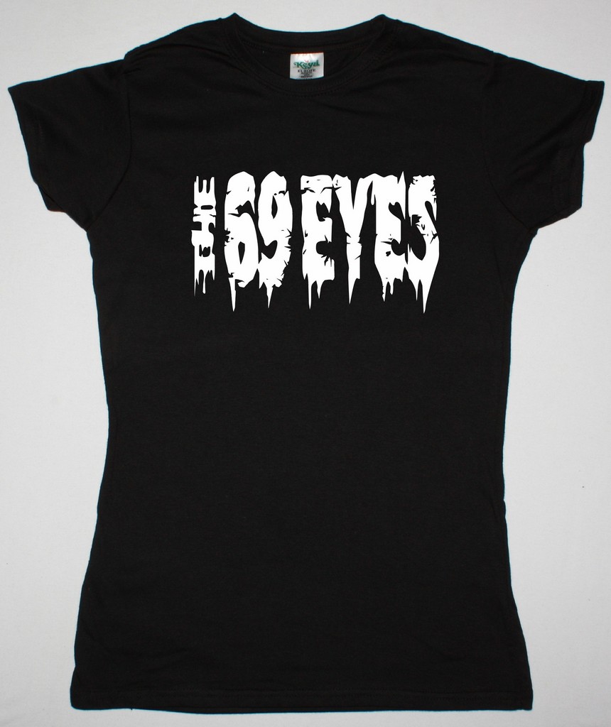 THE 69 EYES LOGO NEW BLACK  LADY T-SHIRT