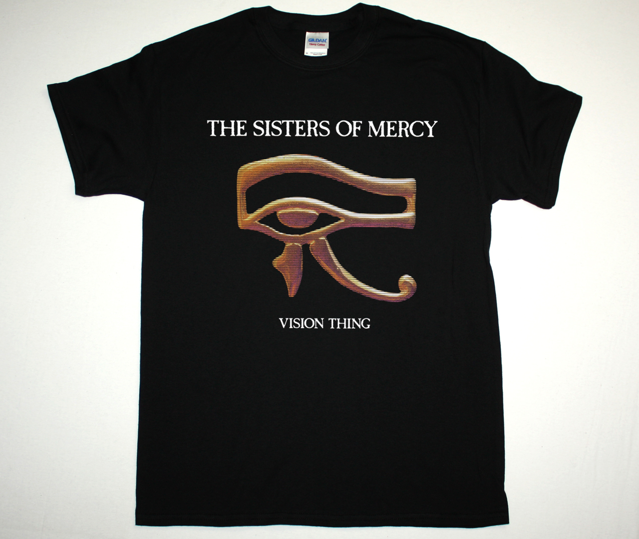 SISTERS OF MERCY VISION THING NEW BLACK T-SHIRT