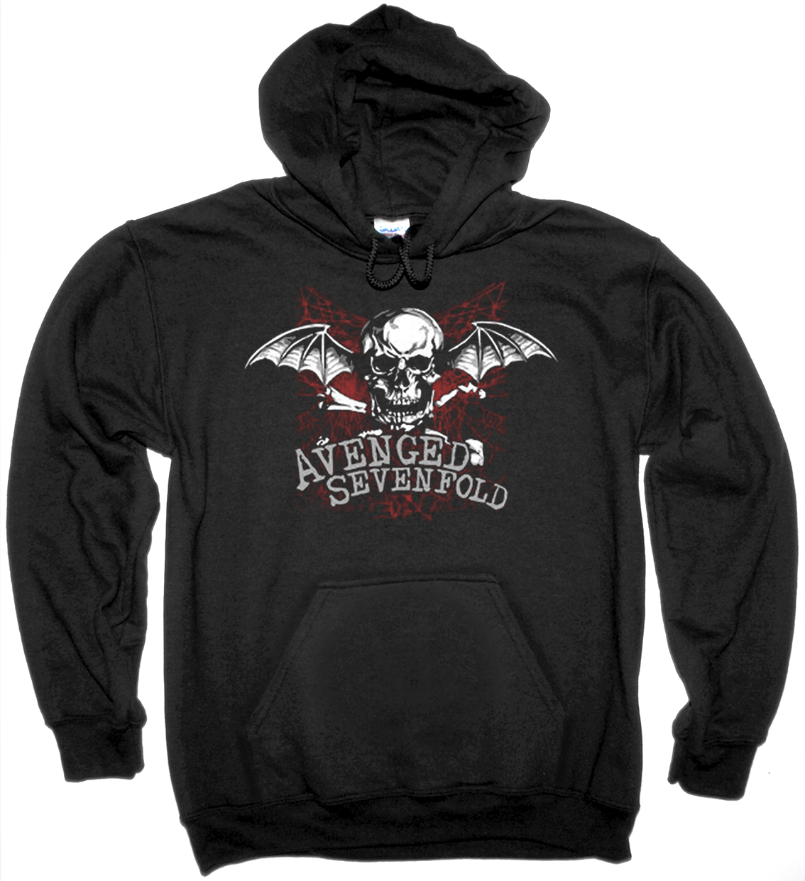 AVENGED SEVENFOLD LOGO NEW BLACK HOODIE