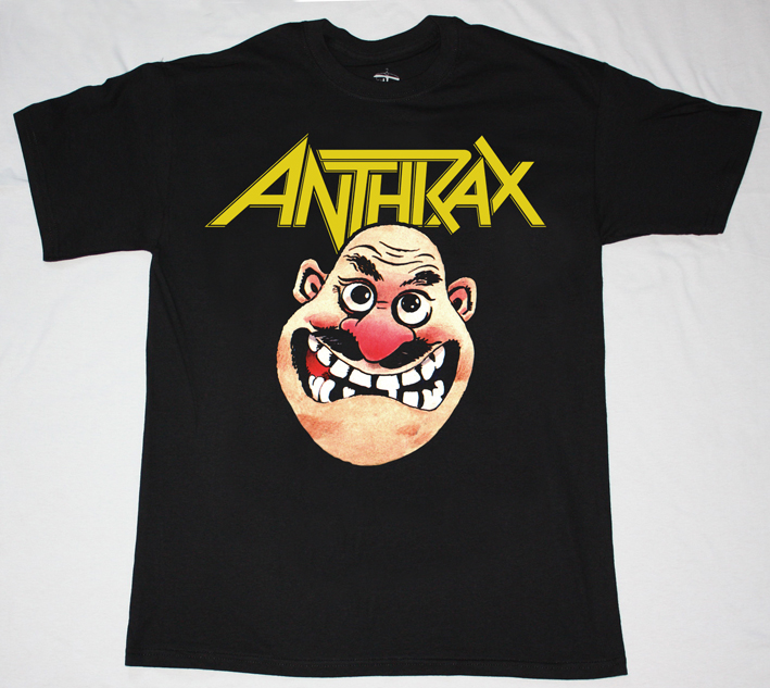 ANTHRAX NOT MAN 2 STATE OF EUPHORIA NEW BLACK T-SHIRT