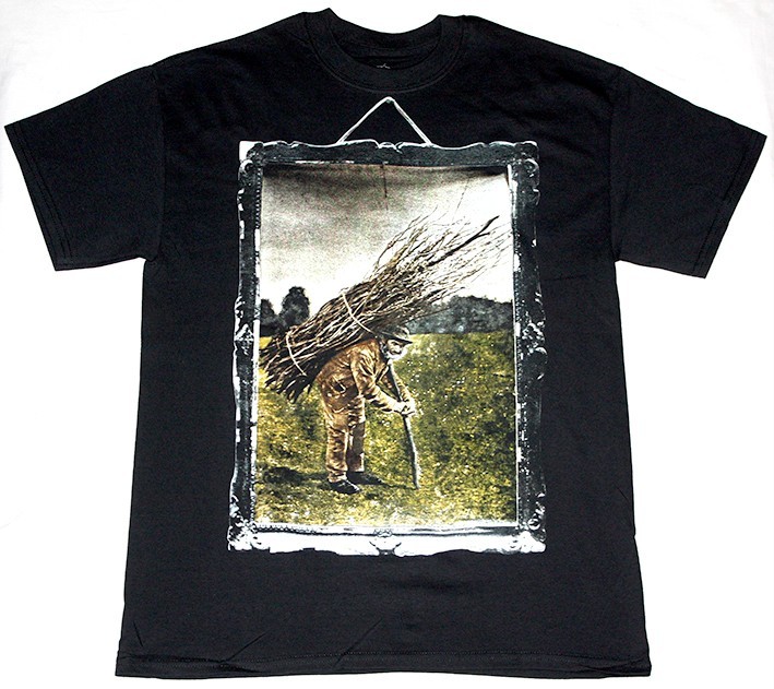 LED ZEPPELIN  IV NEW BLACK T-SHIRT