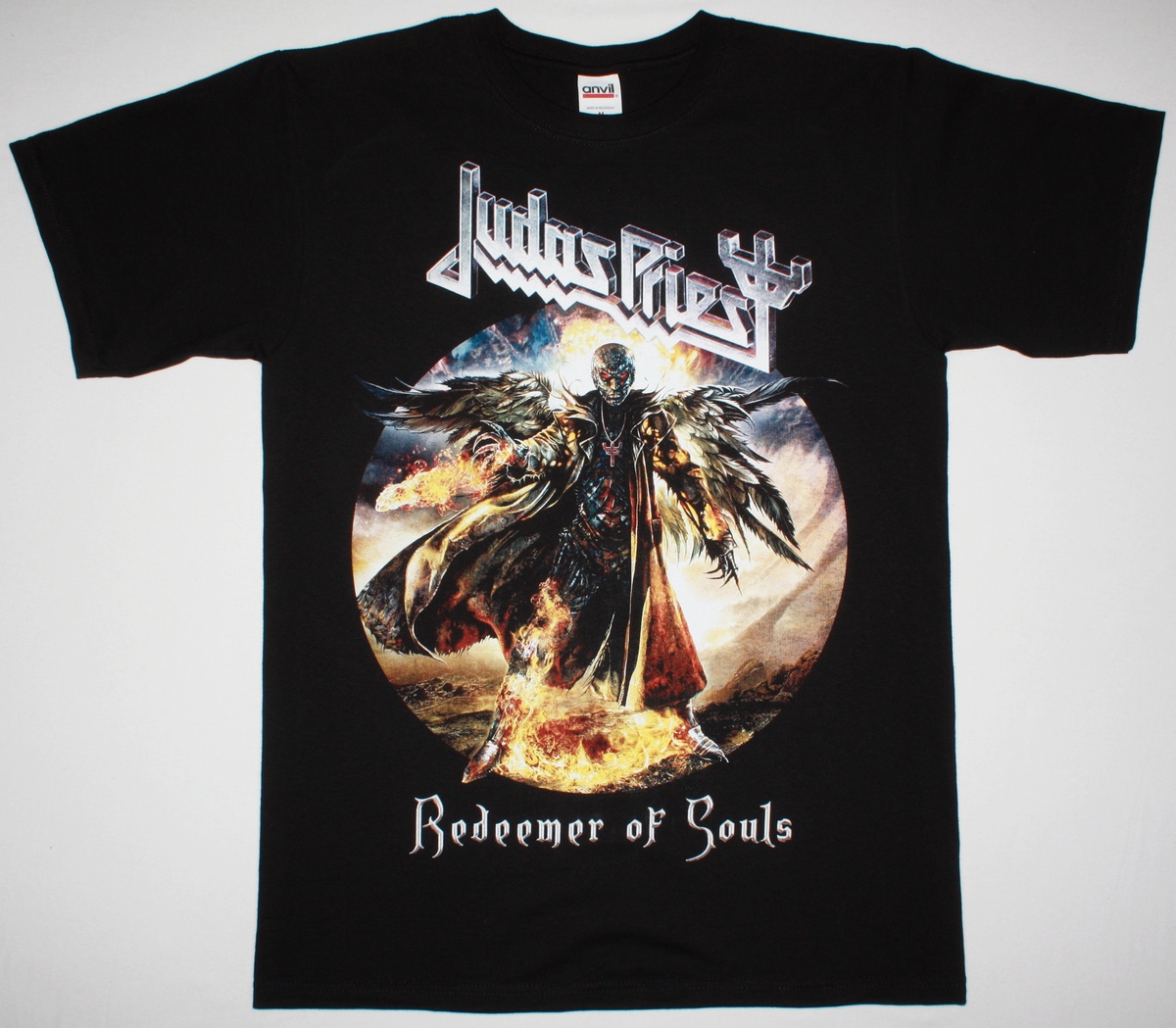 JUDAS PRIEST REDEEMER OF SOULS NEW BLACK  T-SHIRT