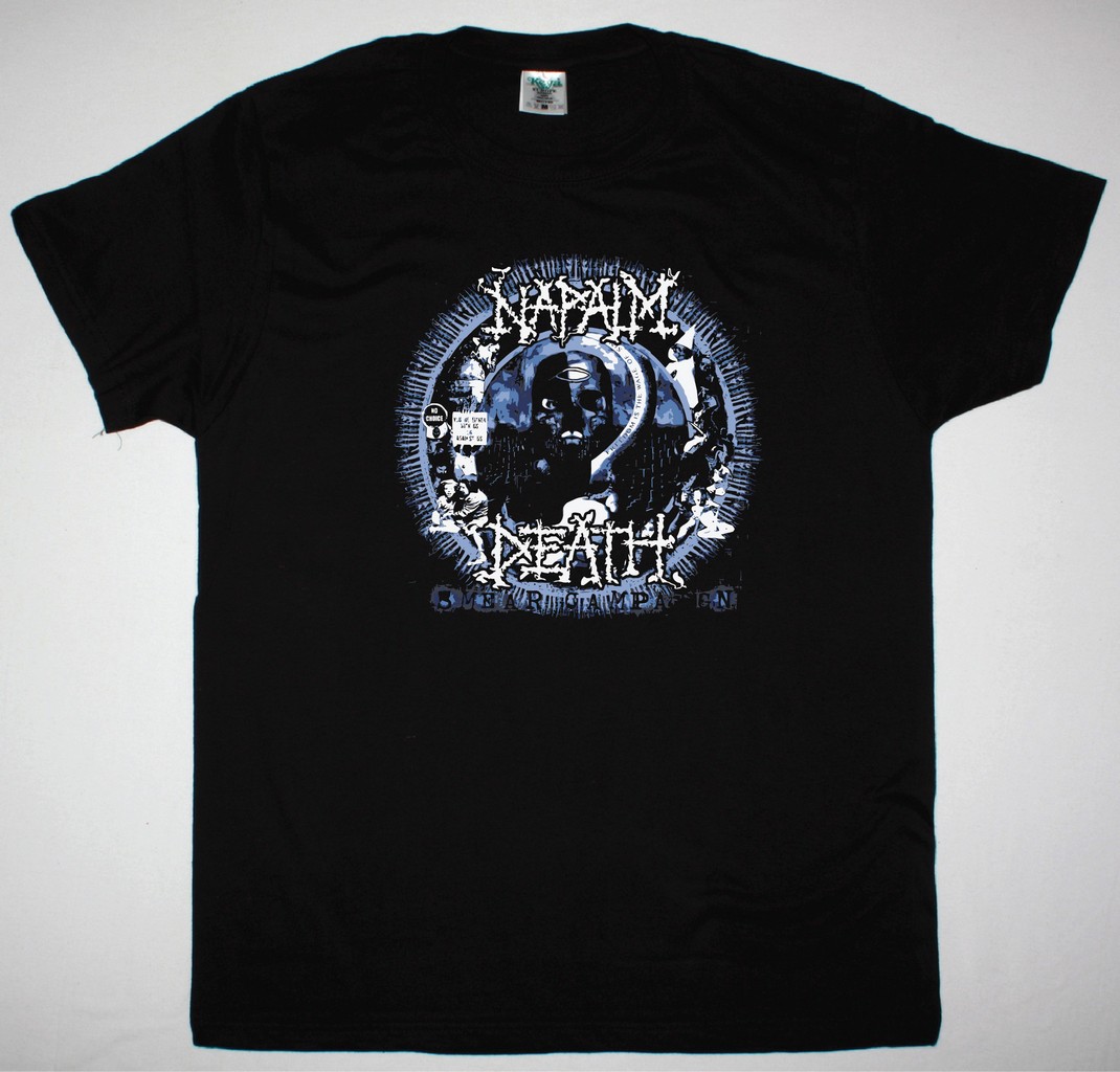 NAPALM DEATH SMEAR CAMPAIGN NEW BLACK T-SHIRT