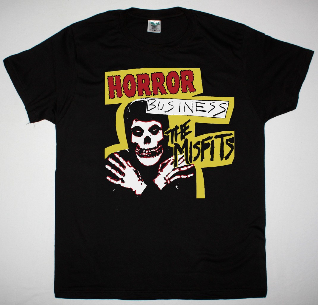 MISFITS HORROR BUSINESS NEW BLACK T-SHIRT