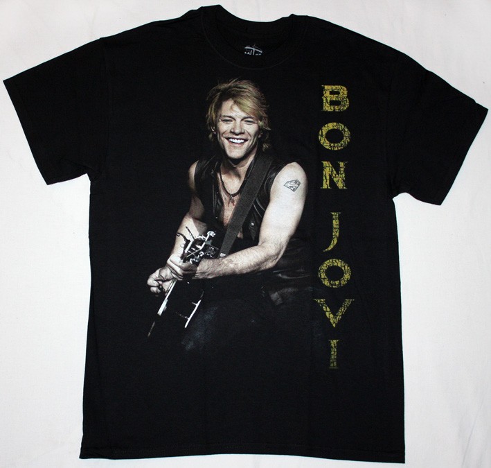 BON JOVI WHAT DO YOU GOT NEW BLACK T-SHIRT