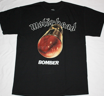 MOTORHEAD BOMBER'79 NEW BLACK T-SHIRT