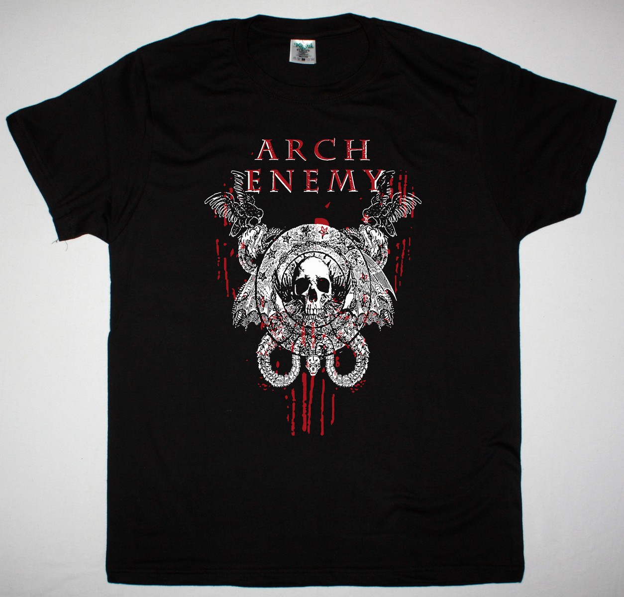 ARCH ENEMY REVOLUTION BEGINS 2 NEW BLACK T-SHIRT