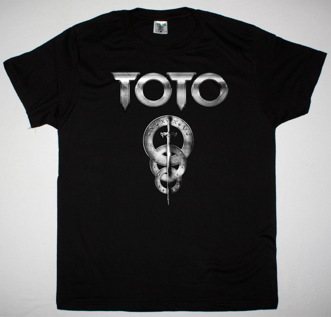 TOTO LOGO NEW BLACK T-SHIRT