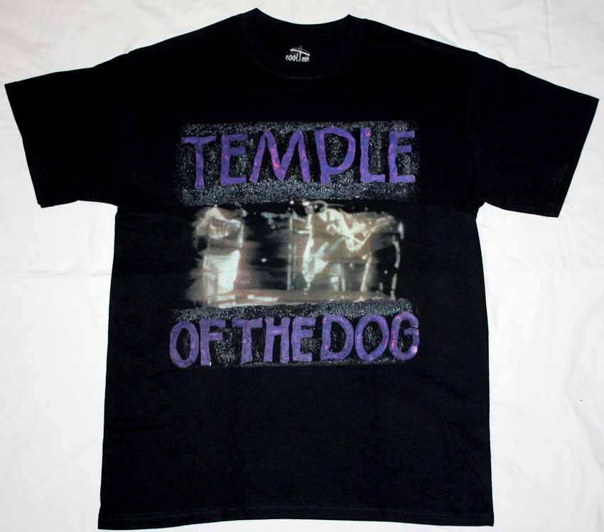 TEMPLE OF THE DOG '91  NEW BLACK T-SHIRT