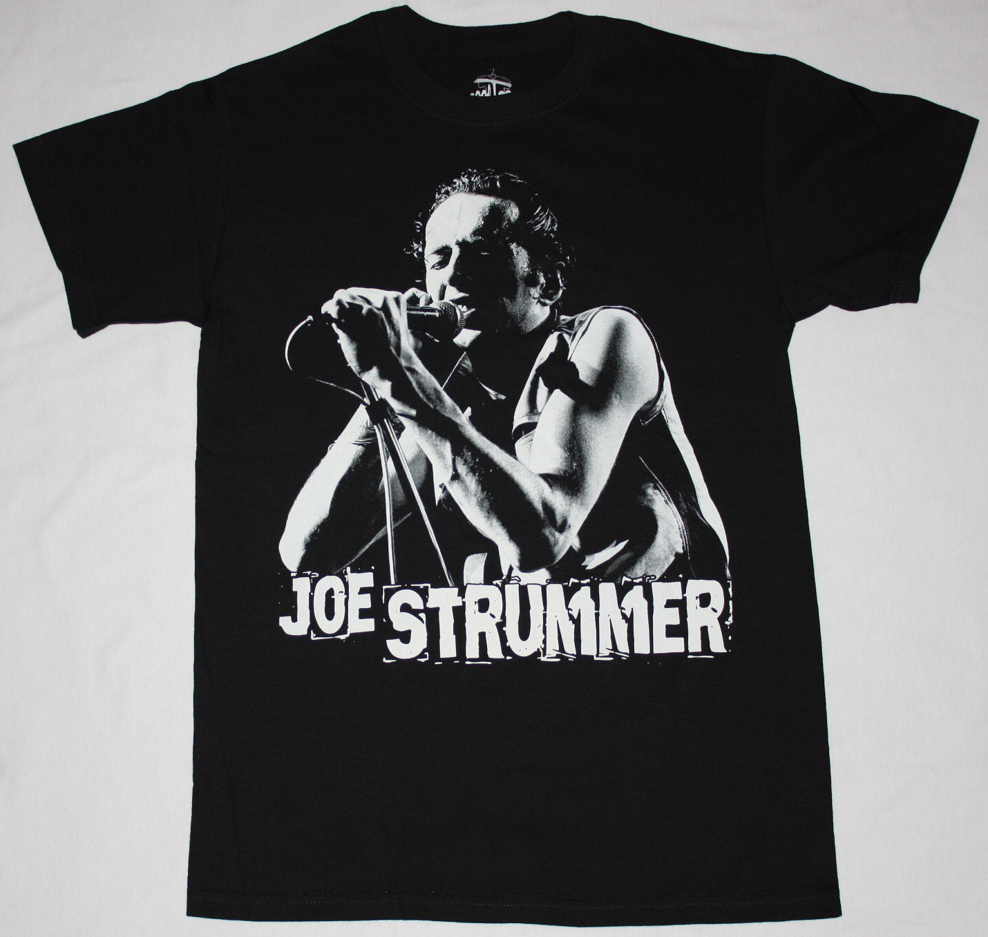 JOE STRUMMER THE CLASH NEW BLACK T-SHIRT