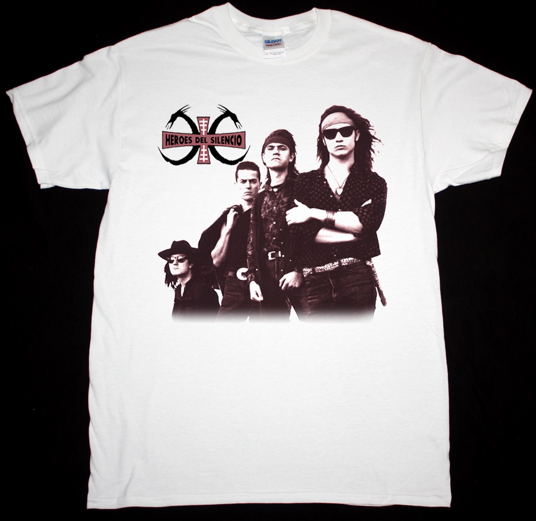 HEROES DEL SILENCIO SENDEROS DE TRAICION WHITE T-SHIRT