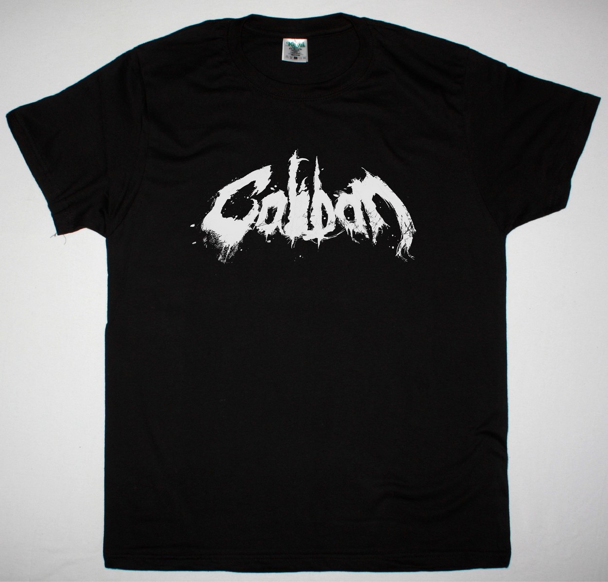 CALIBAN LOGO NEW BLACK T-SHIRT